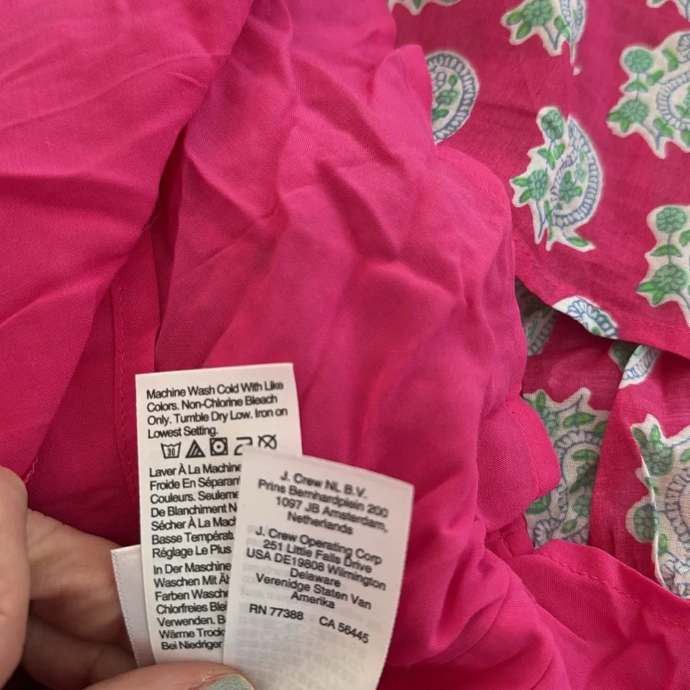 NWT JCrew and SZ Blockprints Summer dress - Picture 10 of 12